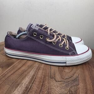 Converse Chuck Taylor All Star Womens Brown White Size 9 Low Top Shoes 151262F